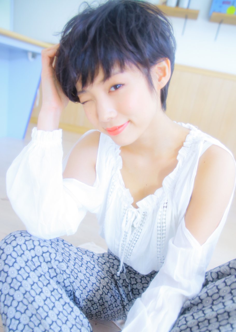 おしゃれヘアで人と差を☆外国人風ショート８