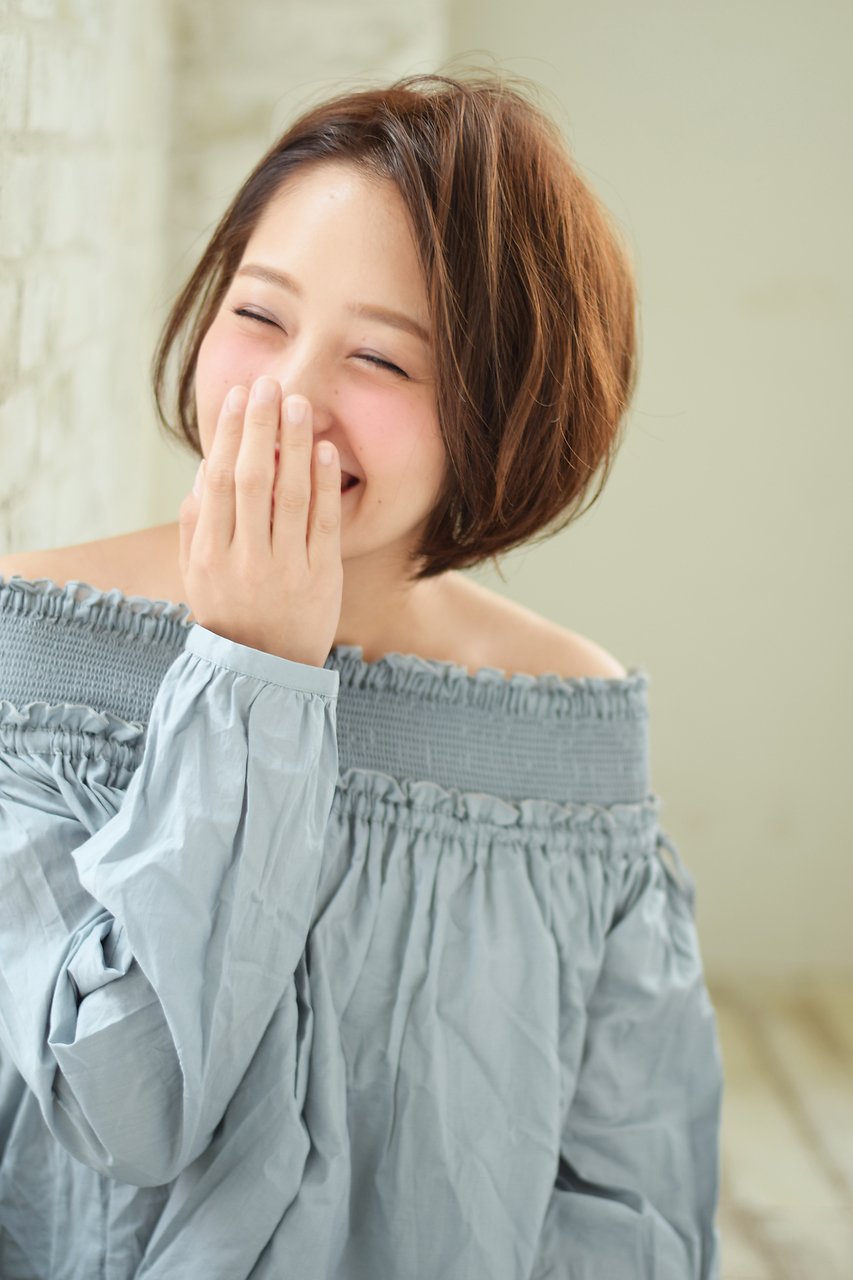 【joemi 】ミルクティーカラー♪小顔無造作ウェーブで可愛い♪