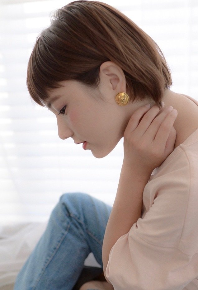 ストレートバング×ショートボブ【vicca萩原】