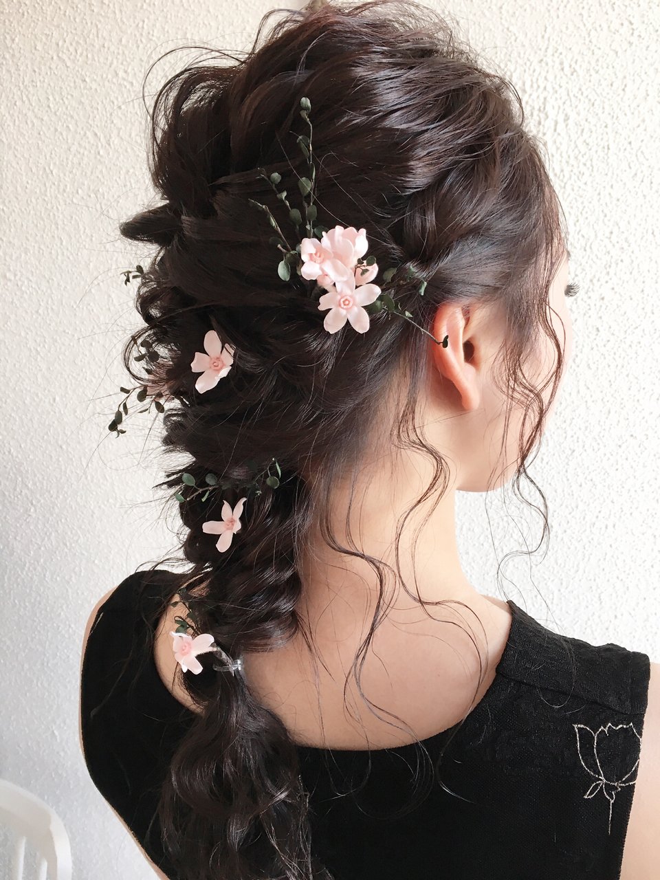 オシャレなお呼ばれヘア