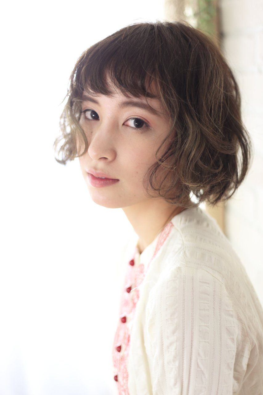 【Allure】外国人風大人ウェーブボブ・土屋