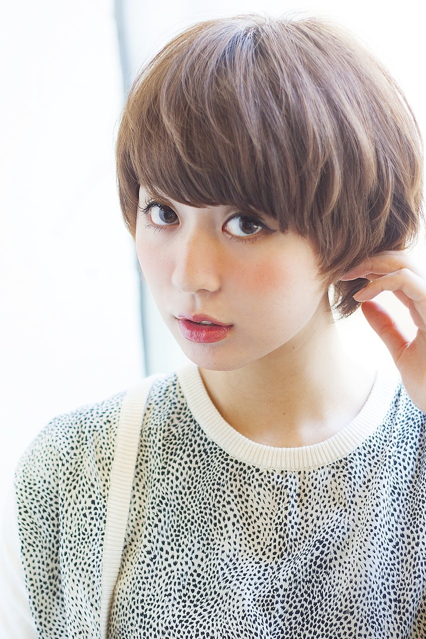 最高に可愛いマッシュショート＊小顔◎「GAFF表参道　岡田道好」