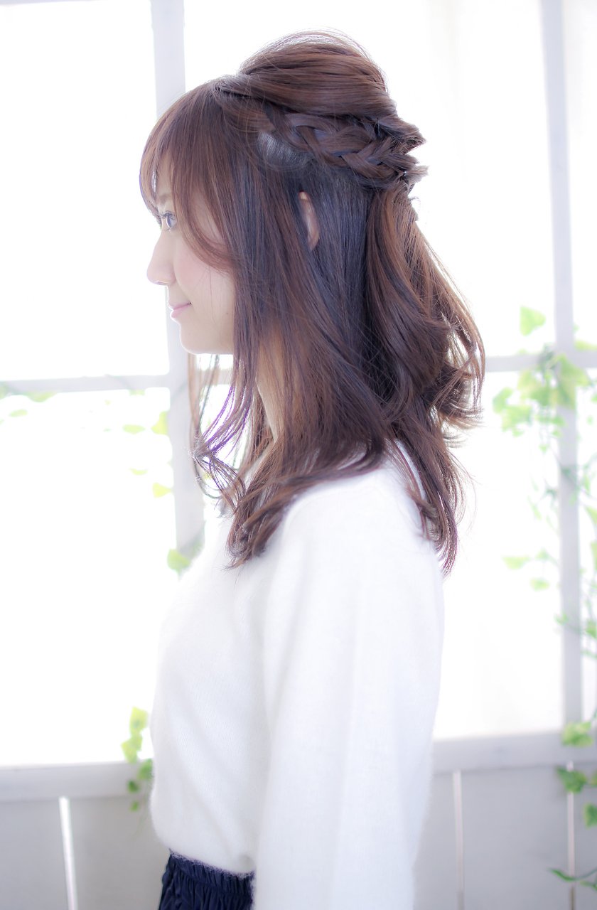 k-two小顔ナチュラル大人セミロング　アレンジ