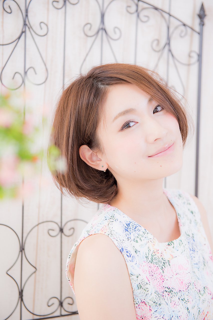 【miel hairblanc】大人かわいいゆるふわ♪甘めスウィートボブ