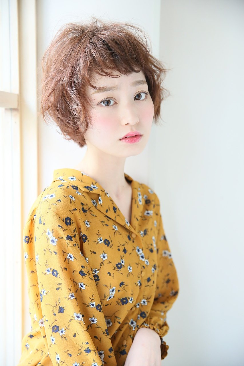 【Madu】フリンジショートパーマ