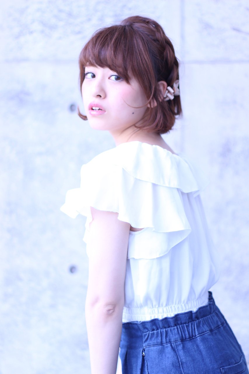 cache cache★ボブでも簡単ヘアアレンジ