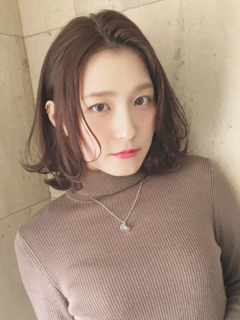 angel.gaff☆日比野 大人かわいいニュアンスミディ