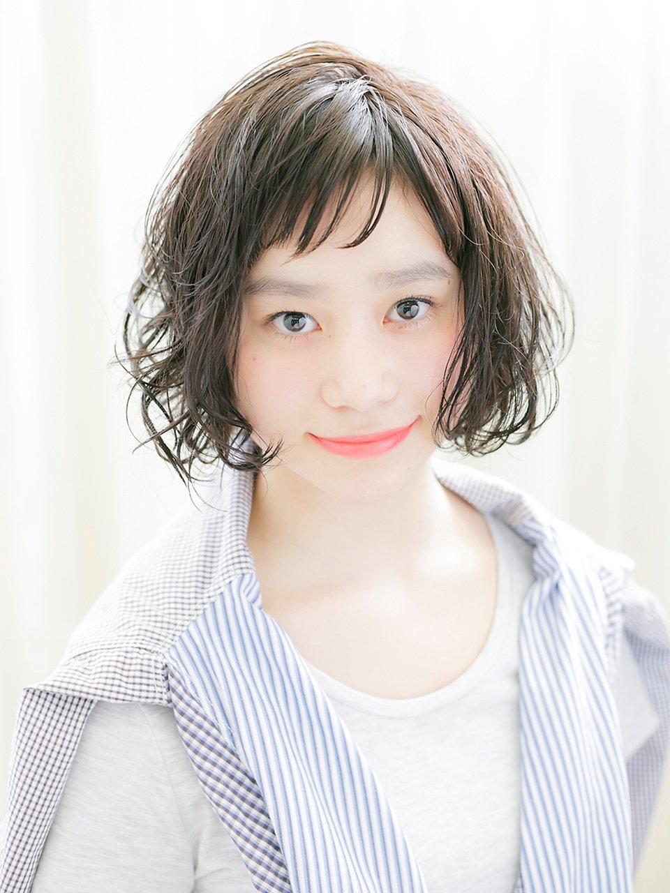 フォルムがキレイなカジュアルボブ