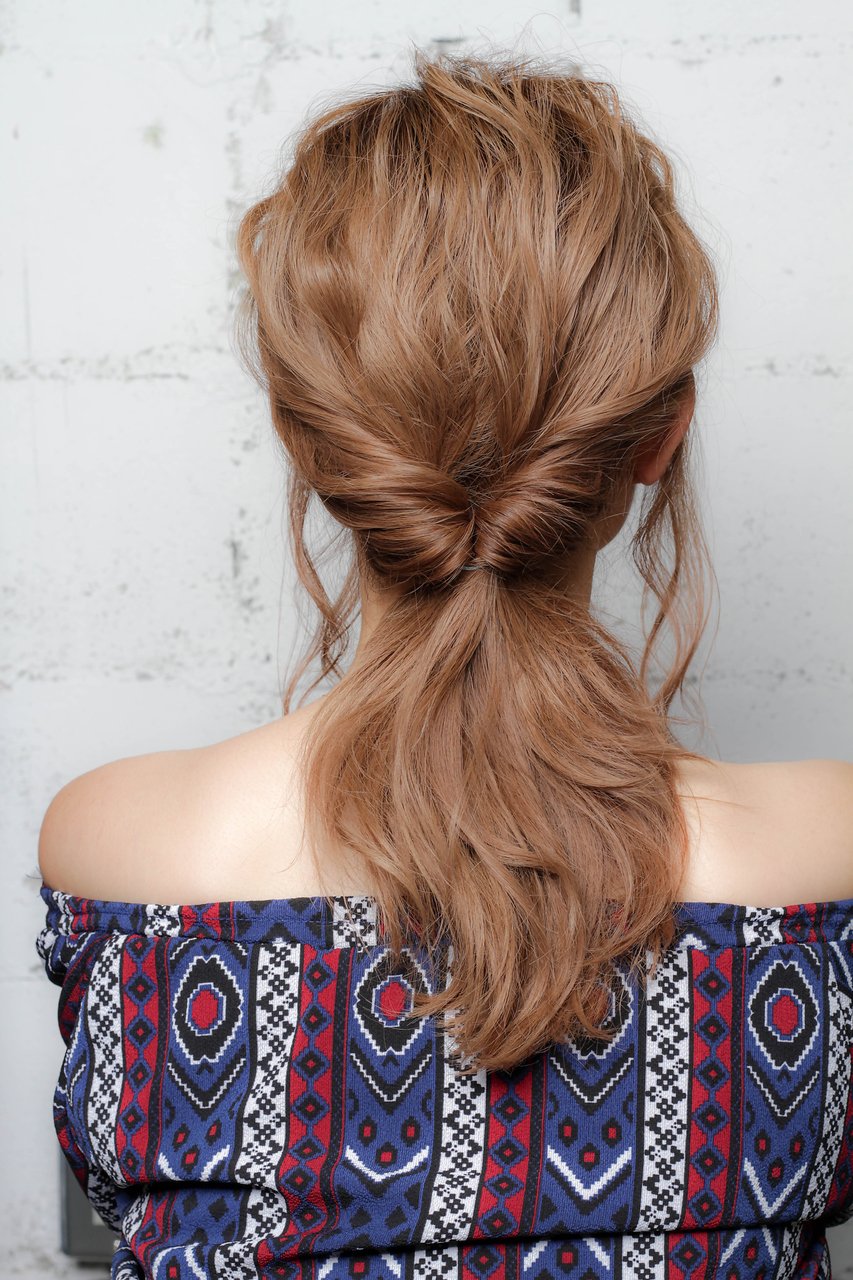 《NORAサトウ》２分でできる♪簡単ラフくるリンパヘアアレンジ☆