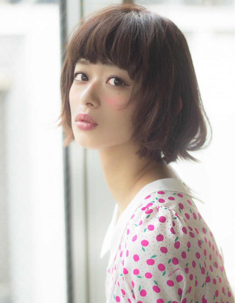 大人可愛い小顔ひし形ワンカール