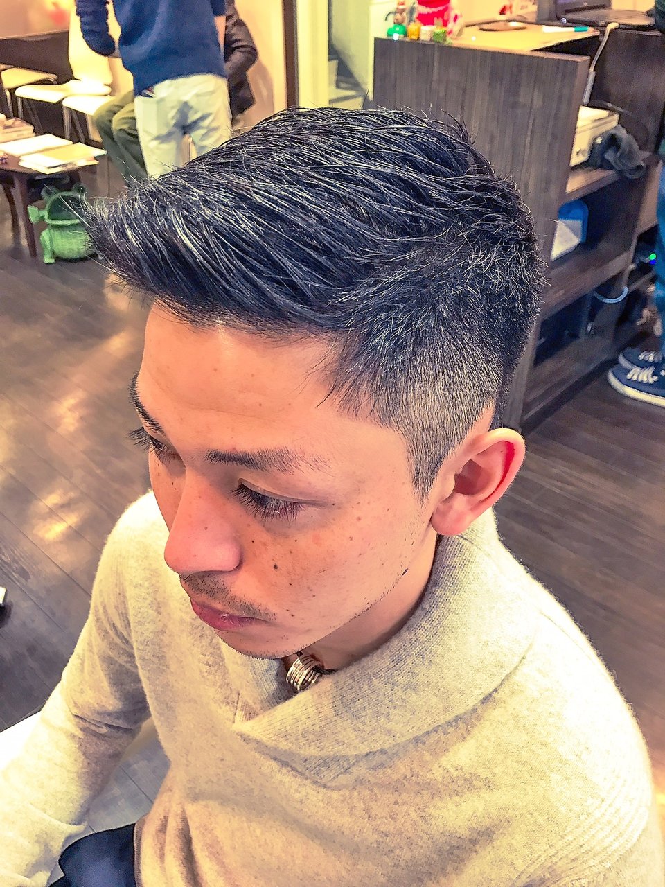バーバー風 刈り上げ ジェントルマン トラッド HommeHair 2nd