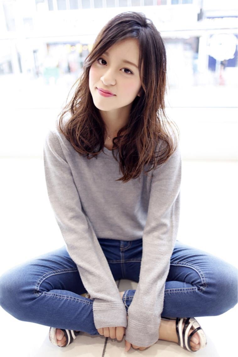 カジュアルナチュ可愛い大人ミディ