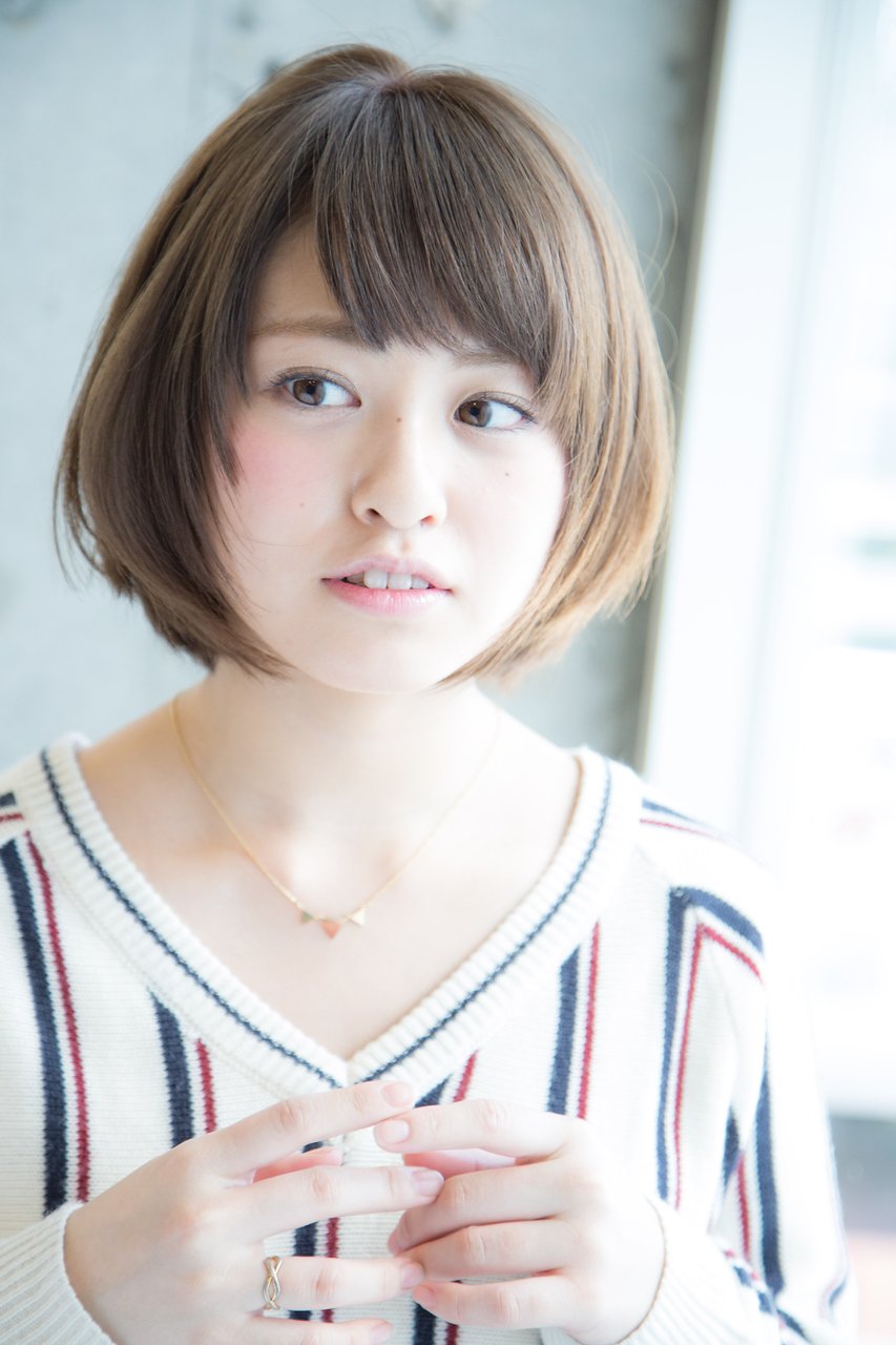 【Lino by U-REALM 】フェミニンマッシュボブ　TEL0422272131