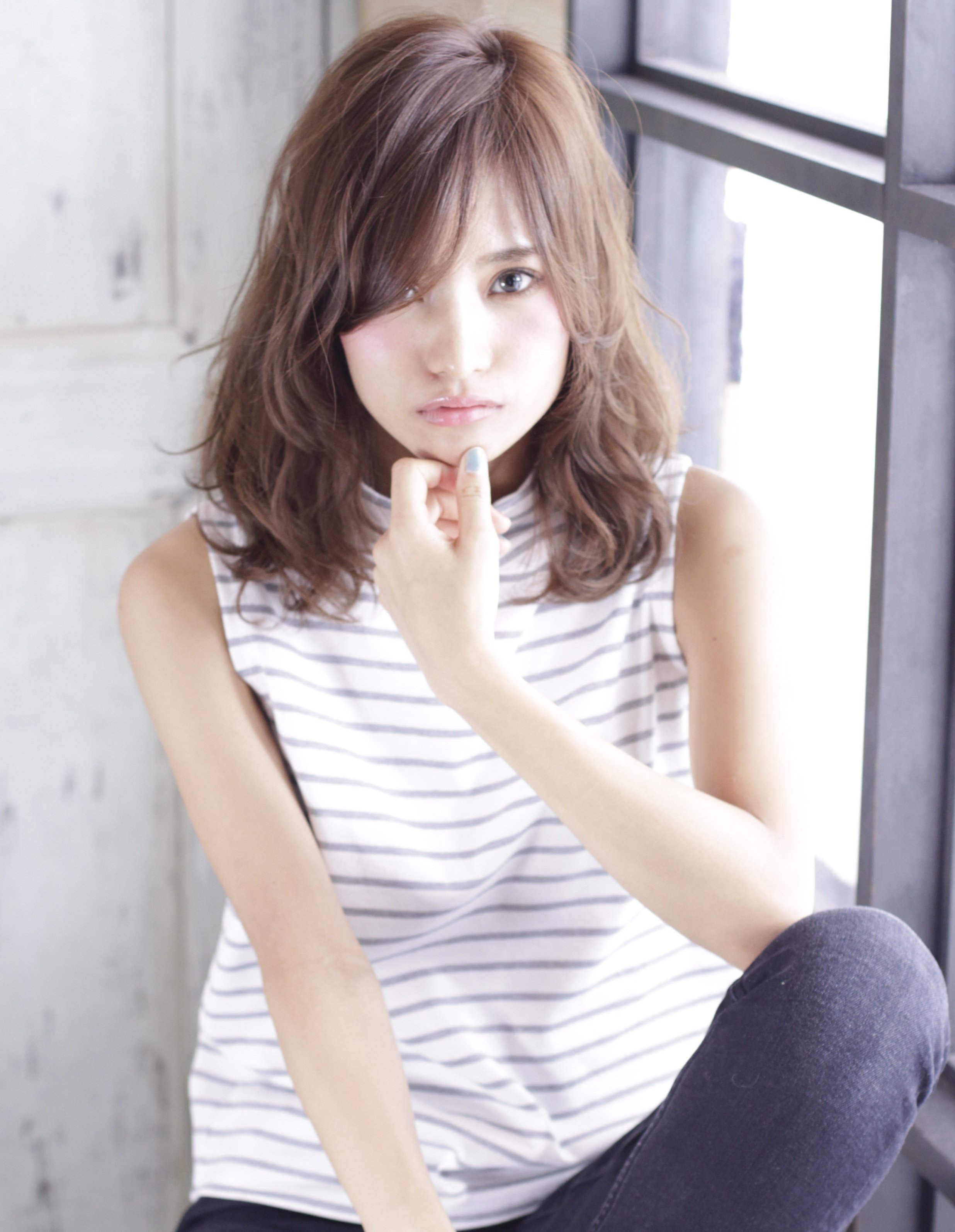 大人カジュアルウェーブ