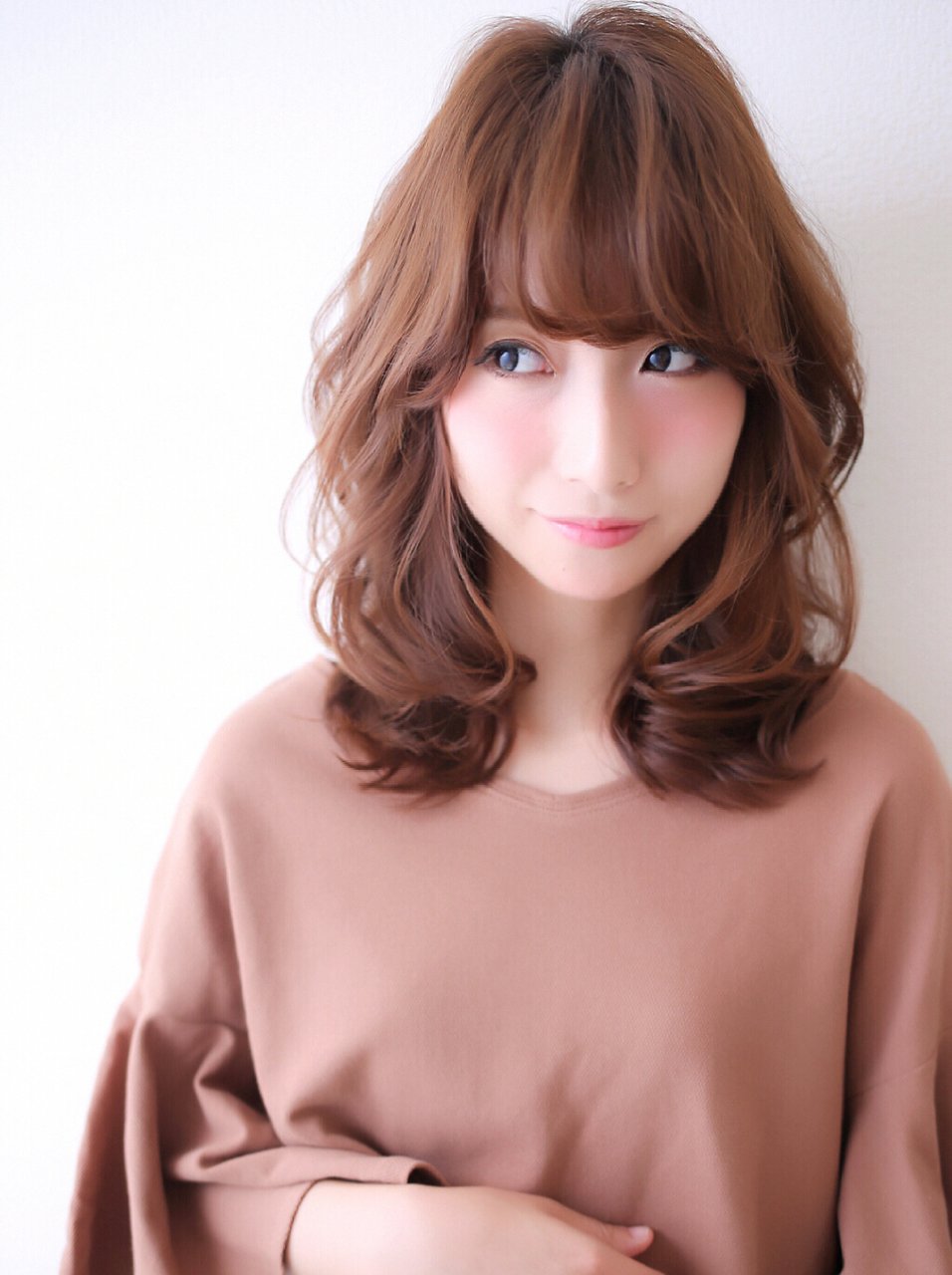 大人可愛いひし形セミディカールスタイル☆