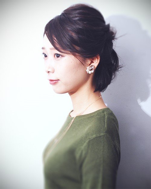 ボブでも簡単アレンジ！