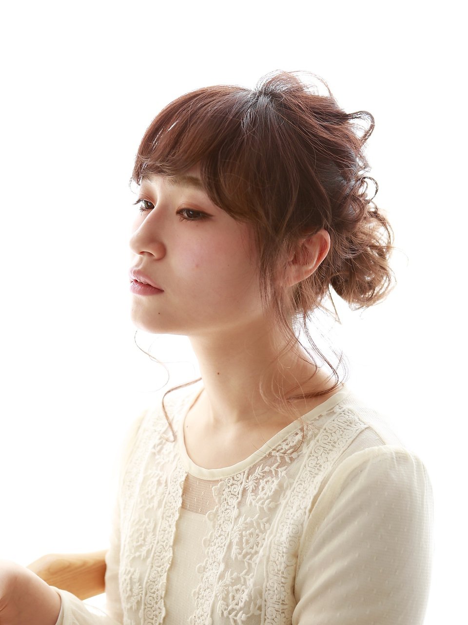 およばれパーティヘアセット