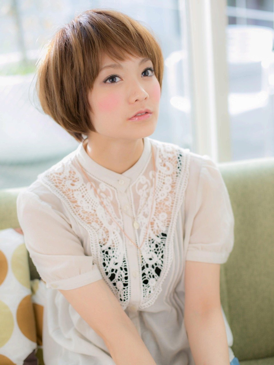 *+COVER HAIR+*…バングが決め手★個性派マッシュショートa
