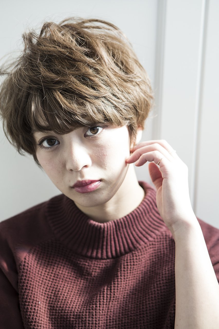 【miel hair新宿】大人可愛い♪スポンテニアスショートボブ