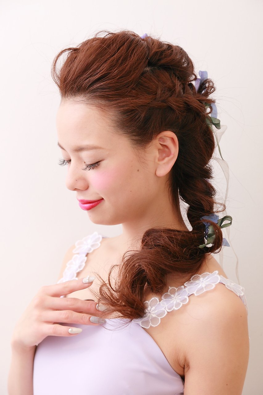イノセントヘアアレンジ