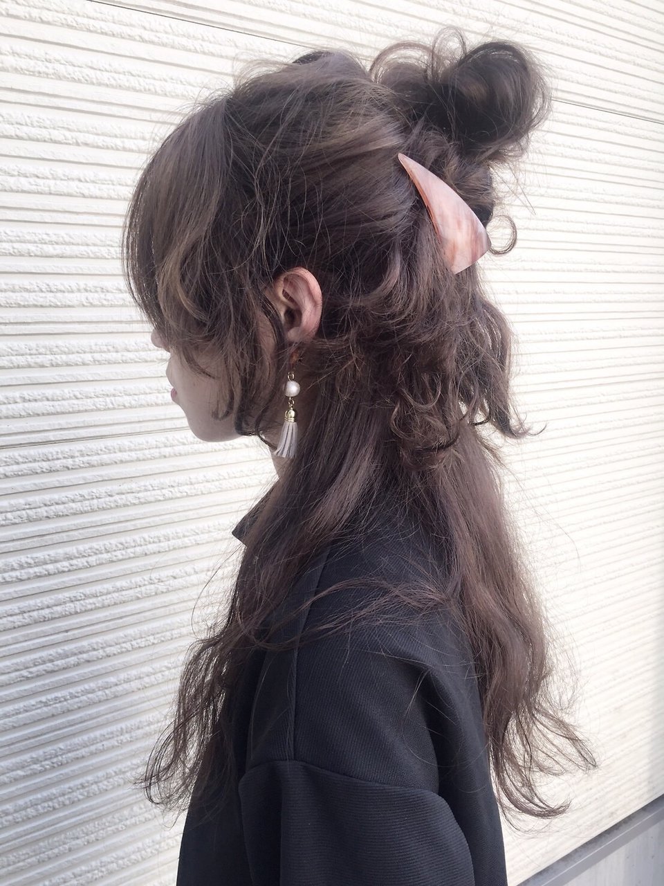 ＊CASITA＊ルーズウェーブハーフアップ