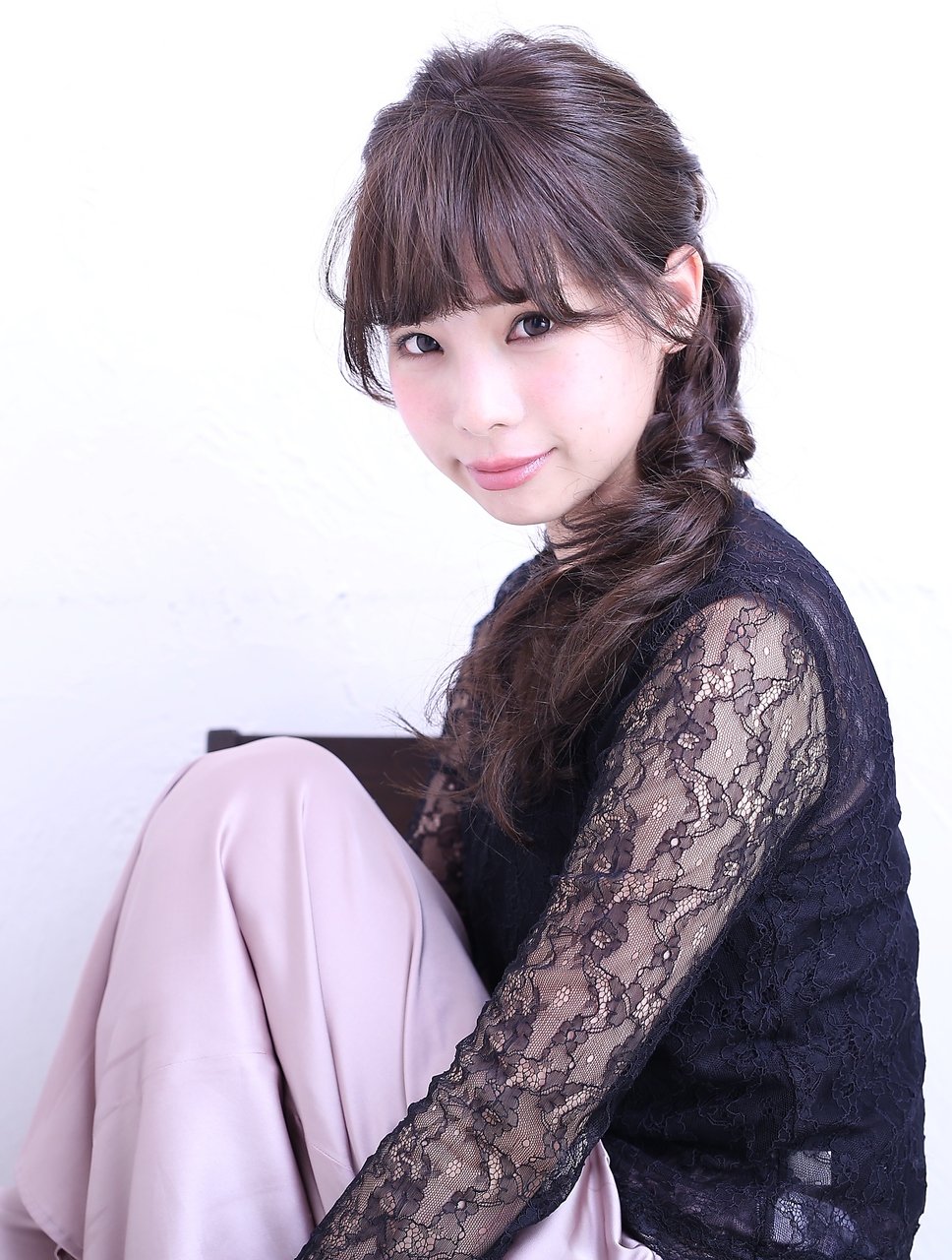 【florun.】編み込みサイドアップ