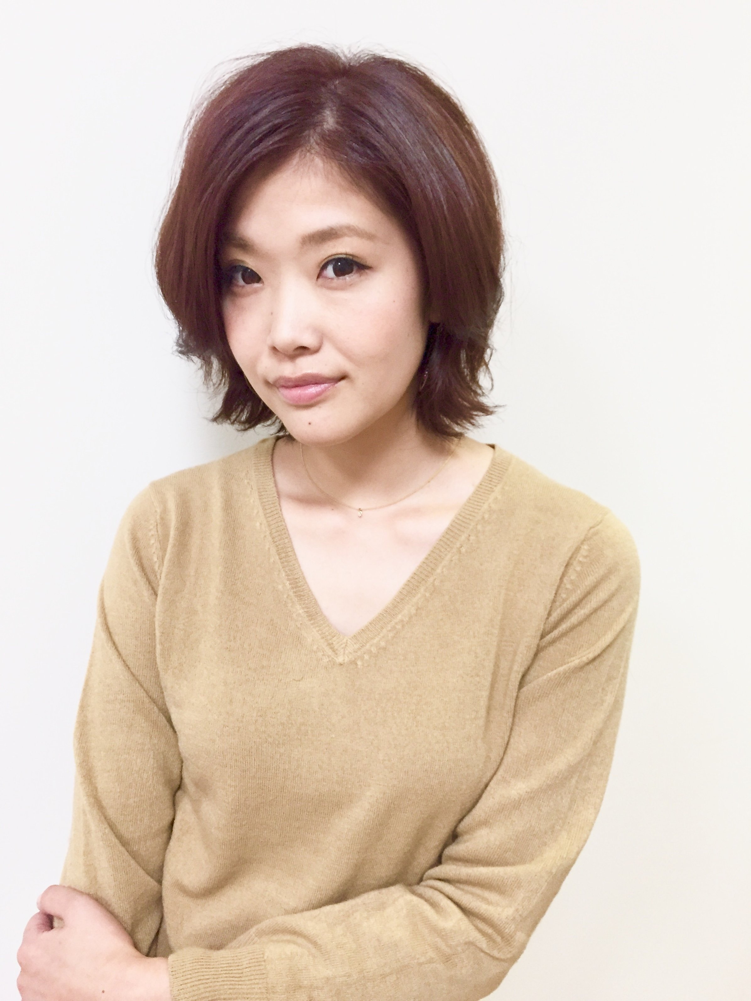 外ハネショート
