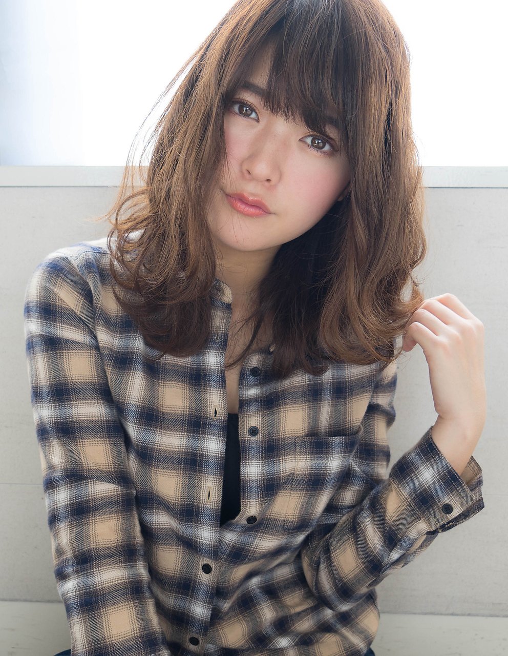 セミロングカジュアルスタイル 《アフロート石田》