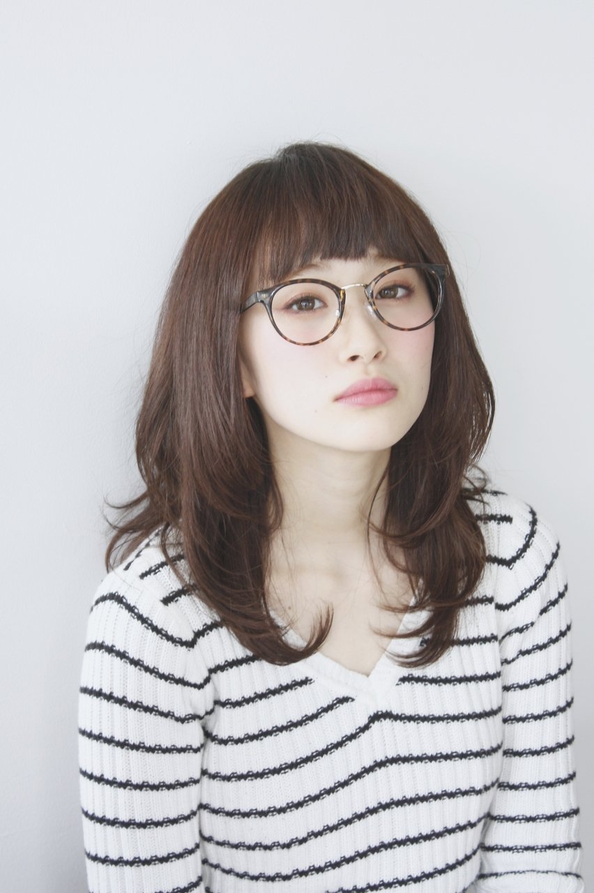 ＊甘めバング×ナチュセミディ【LDK hair salon】048-729-6307