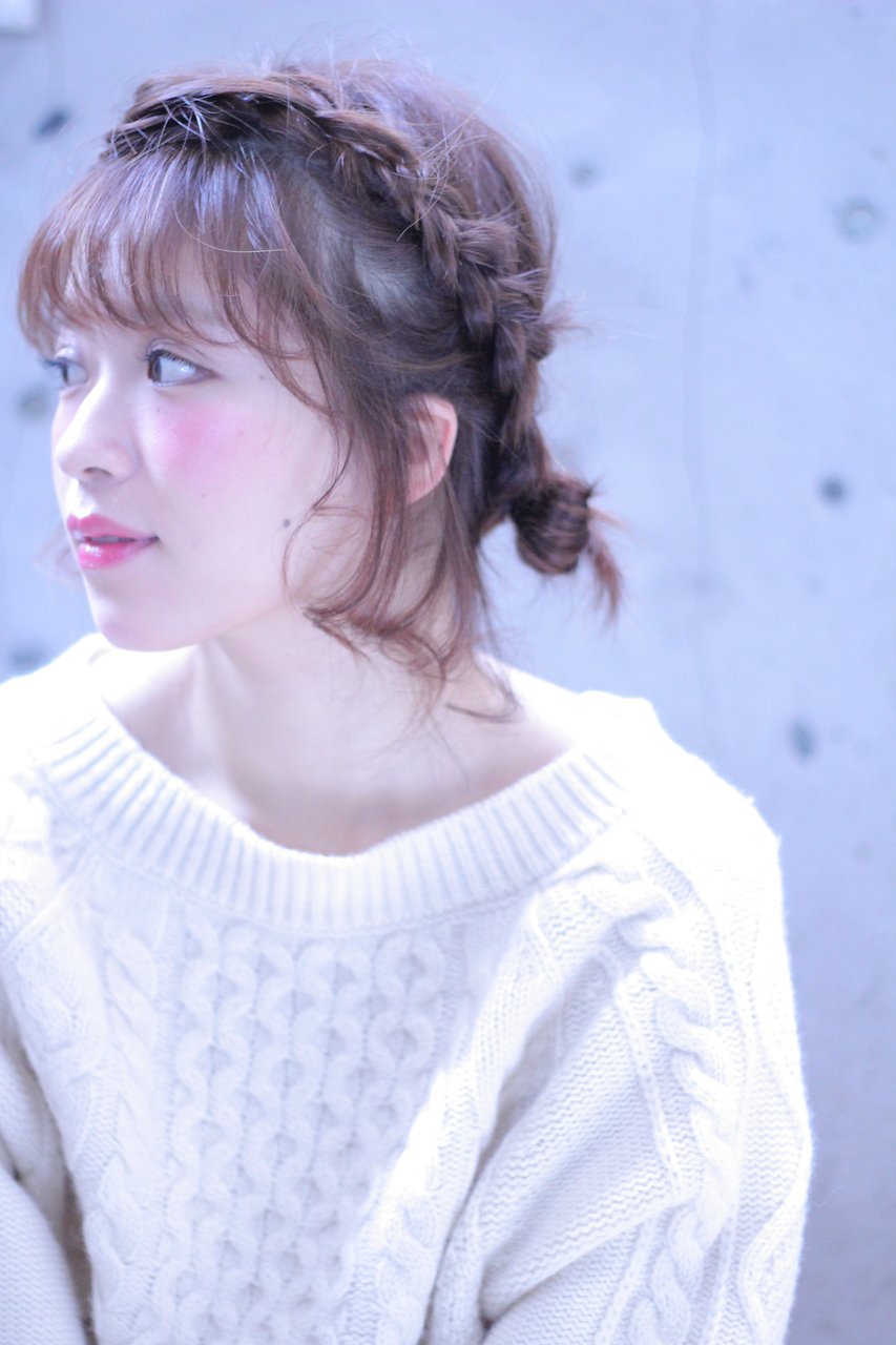 cache cache★飾りがなくても簡単可愛いヘアアレンジ