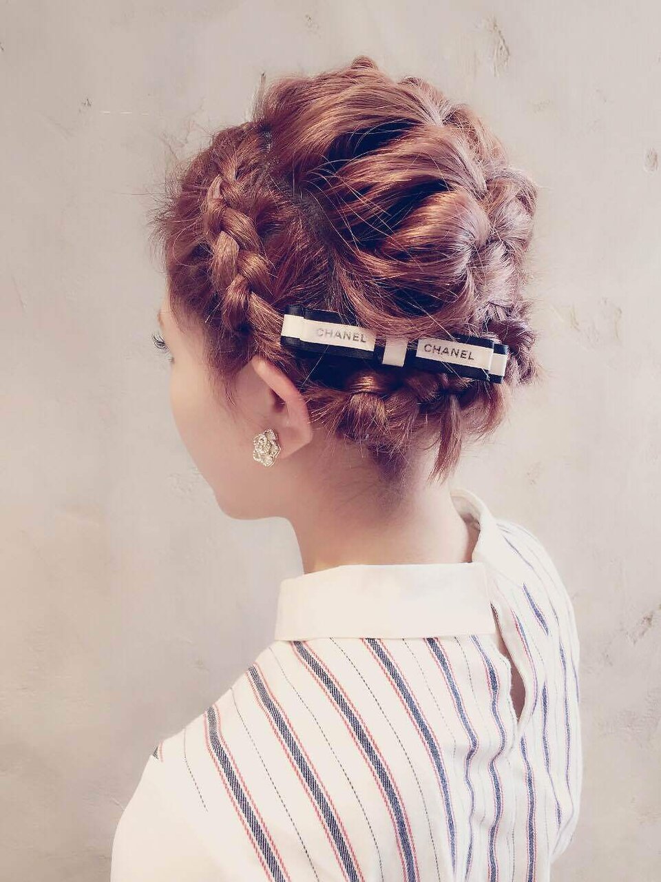 アフロートルヴア田中☆ショートで編み込みアレンジヘア/￥3780