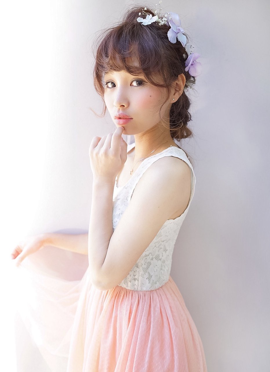 ブライダルでも使えるヘアアレンジ☆