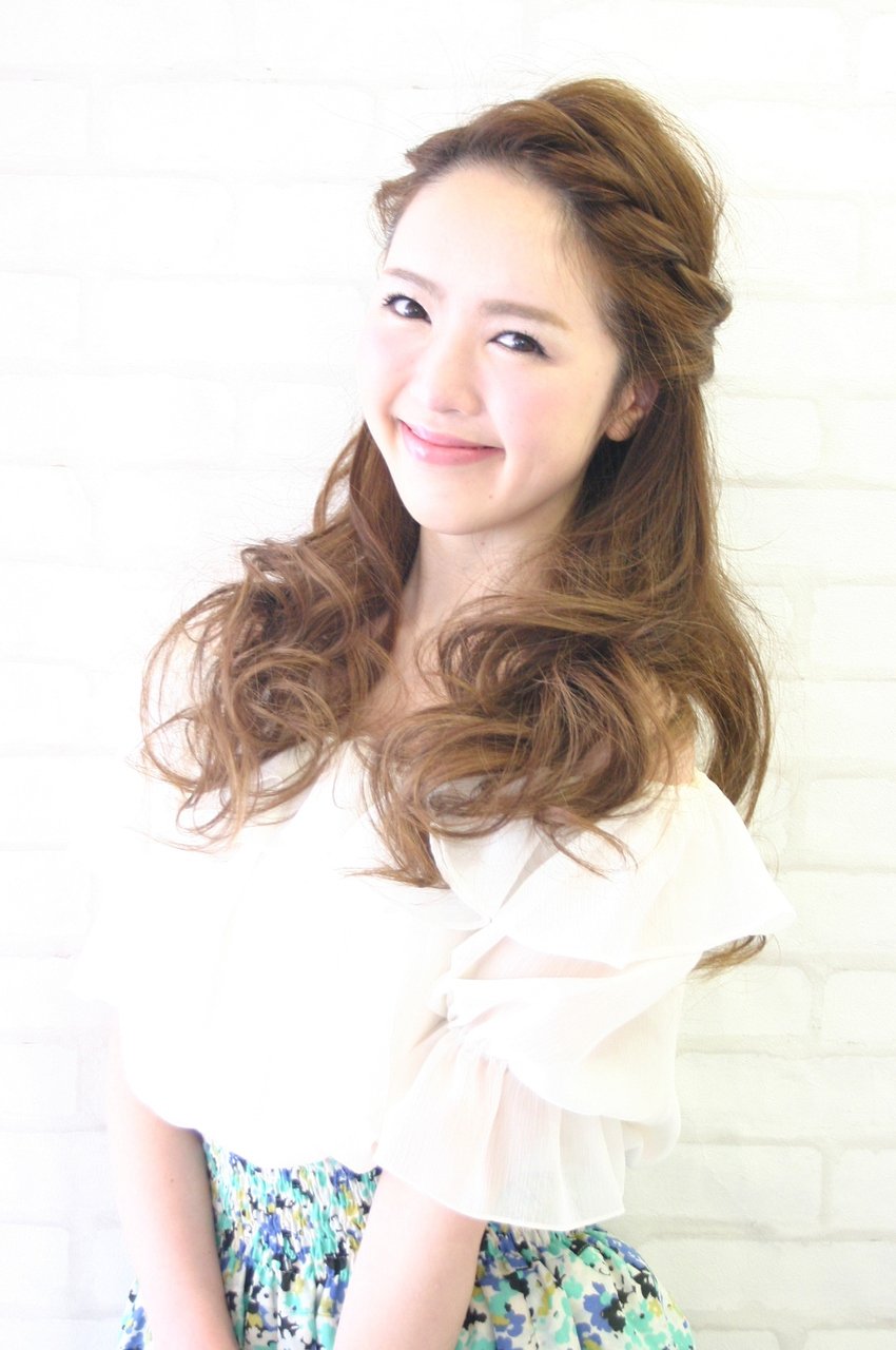 ロープ編み☆お呼ばれヘアアレンジ