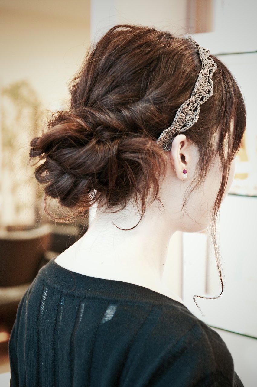 【mod's hair 高崎】ルーズ編み込み☆パーティーヘアアレンジ