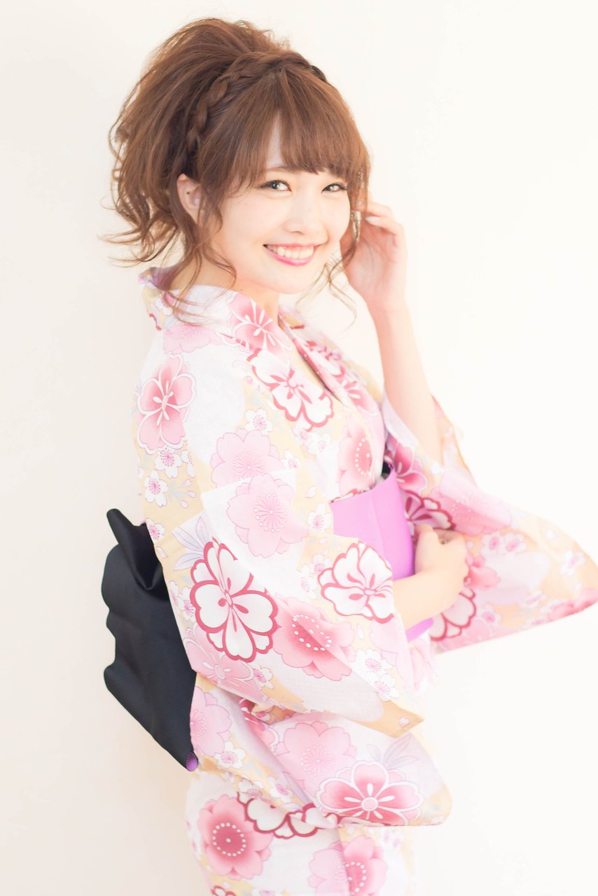 浴衣着付けヘアセット￥4900〜レンタル＋￥3500〜