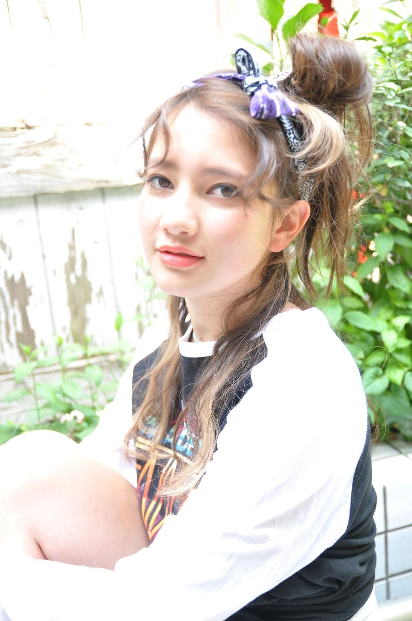 『millci』 外国人風Top Knot〜Skate　ｇirl arrange　〜