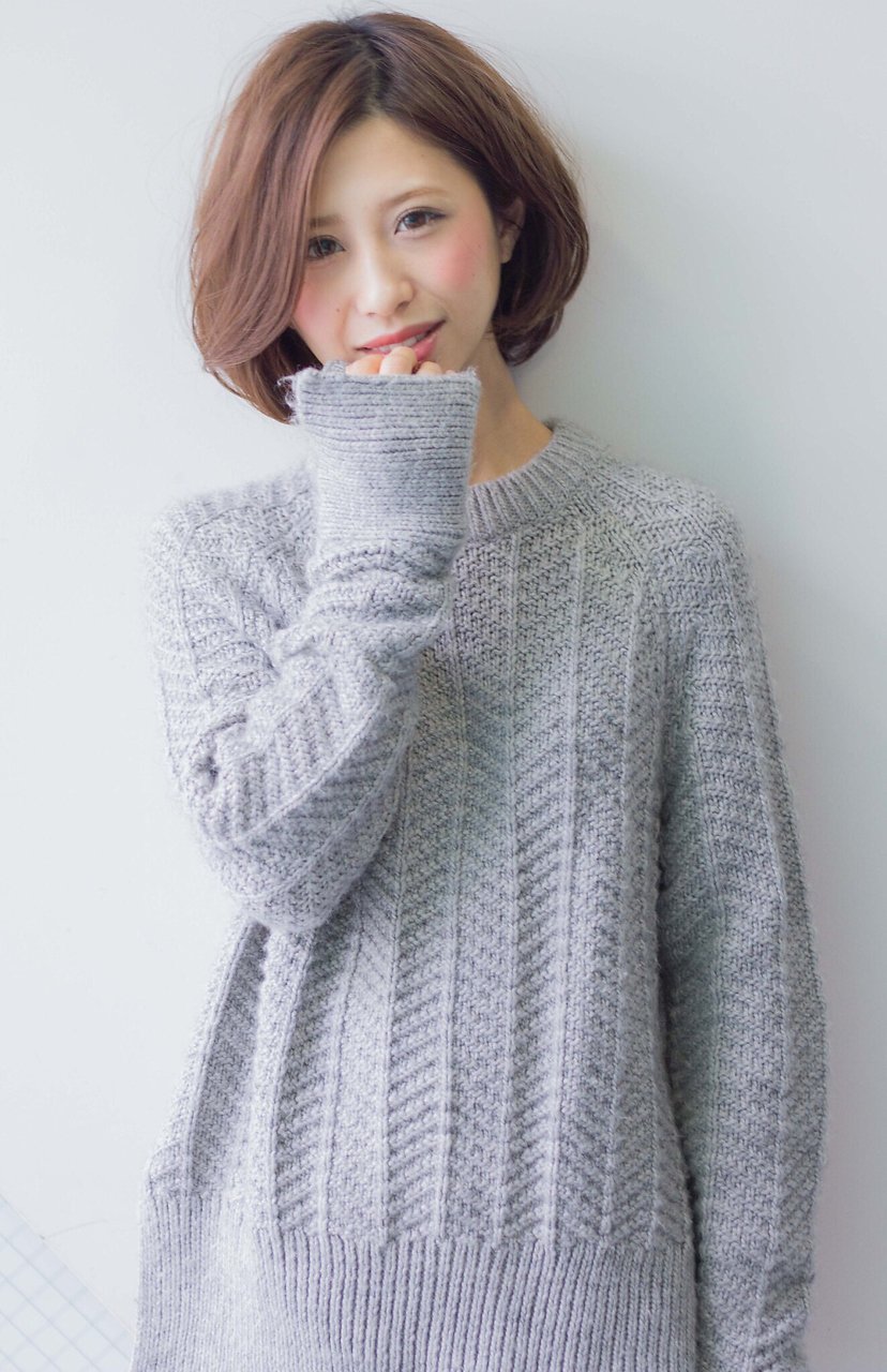 【Divina】大人可愛い耳かけ小顔ボブ　嶋田全克