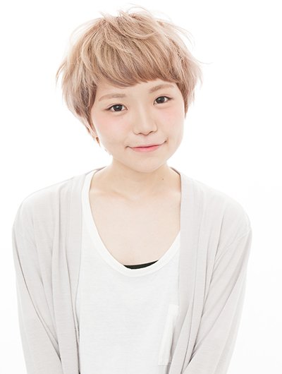 外国人の子供風マッシュショート 