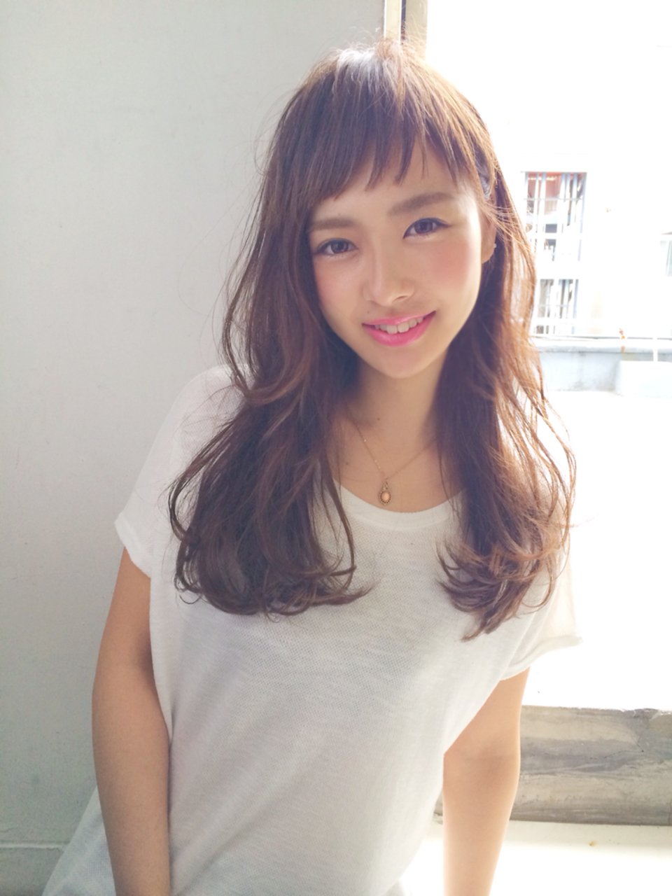 女性ウケの良いの前髪 斜めにカットする アシメバング でこなれ感get ホットペッパービューティーマガジン