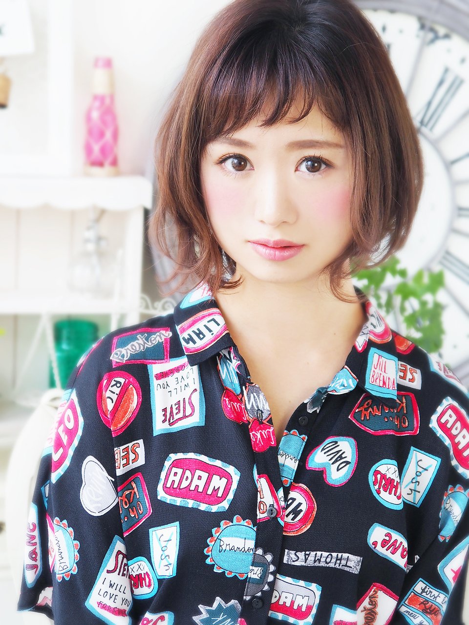 【ジュレベール 松田】 大人愛されショートバング♪爽やかボブ