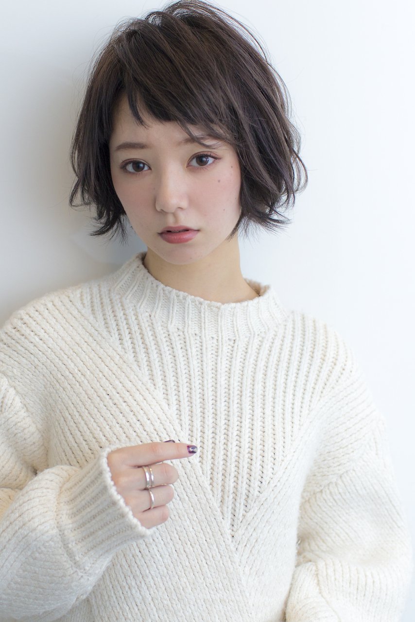 《k-two》♪おしゃれショートボブ&透明感アッシュグレー♪by斎藤