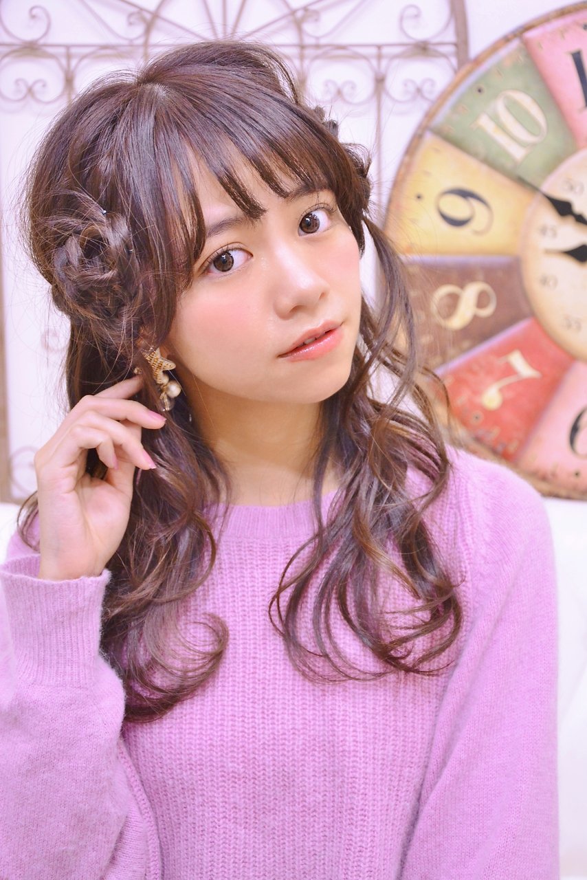 シープヘアアレンジ☆【メイズ東中野・鍛原志行】