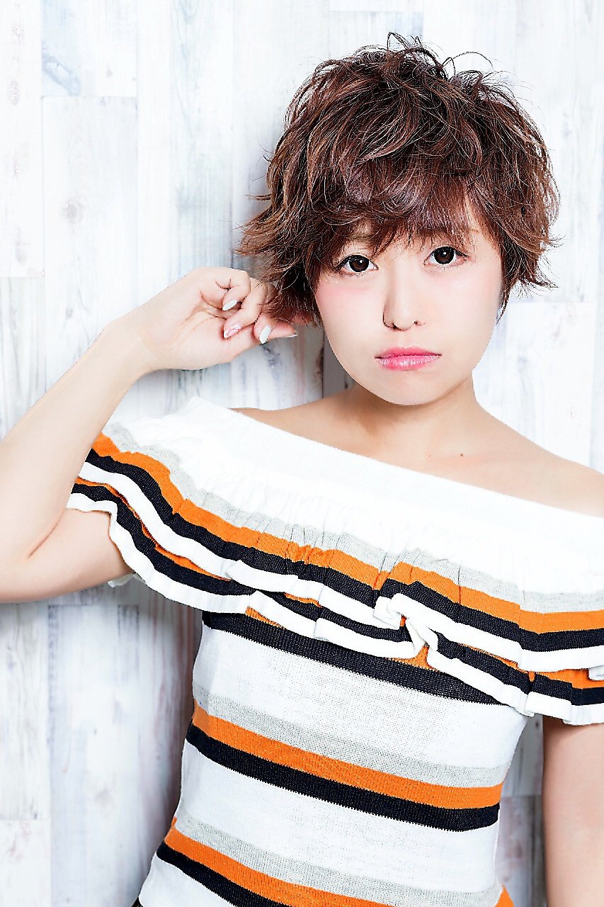 【miel hair新宿】無造作ガーリーショート♪