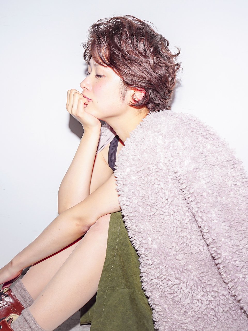 【coohairciel】無造作ショートヘアパーマ