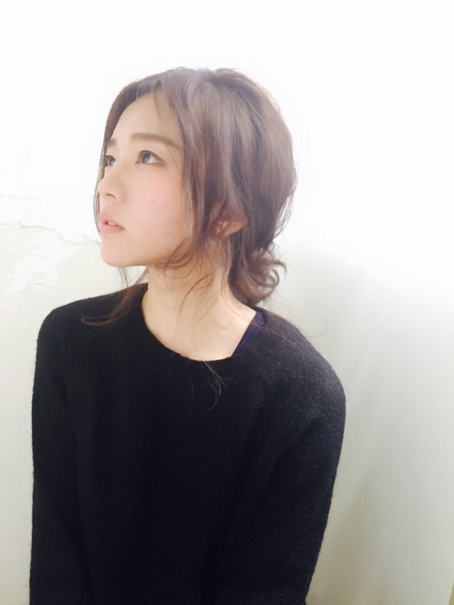ルーズなお団子アレンジbymaho
