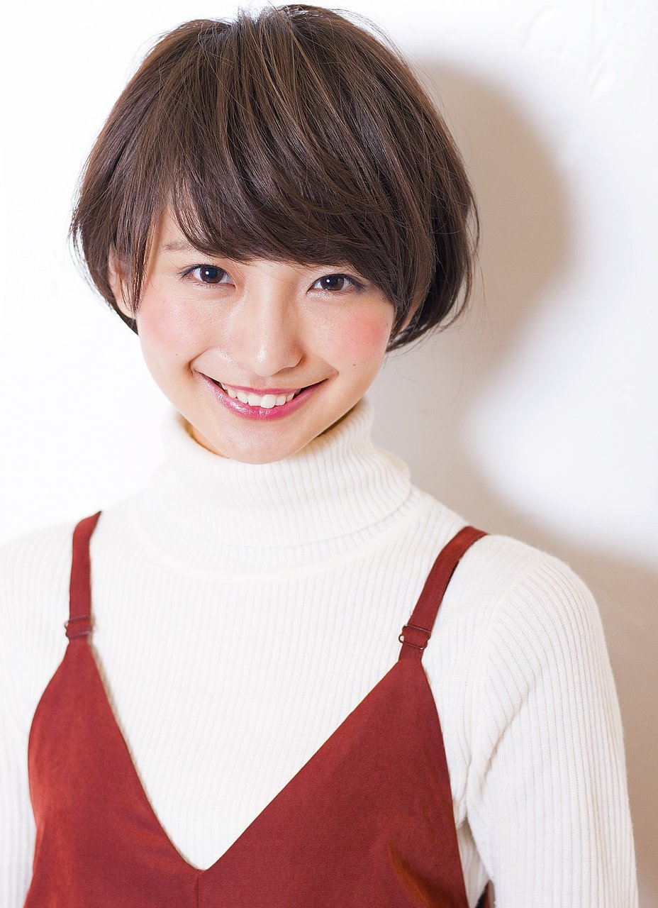 大人可愛いふんわり小顔ショート８＊GAFF表参道　岡田道好