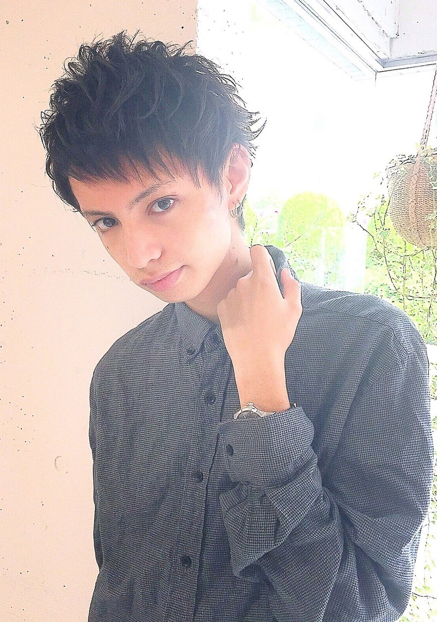 famille・束感ニュアンスモテパーマ