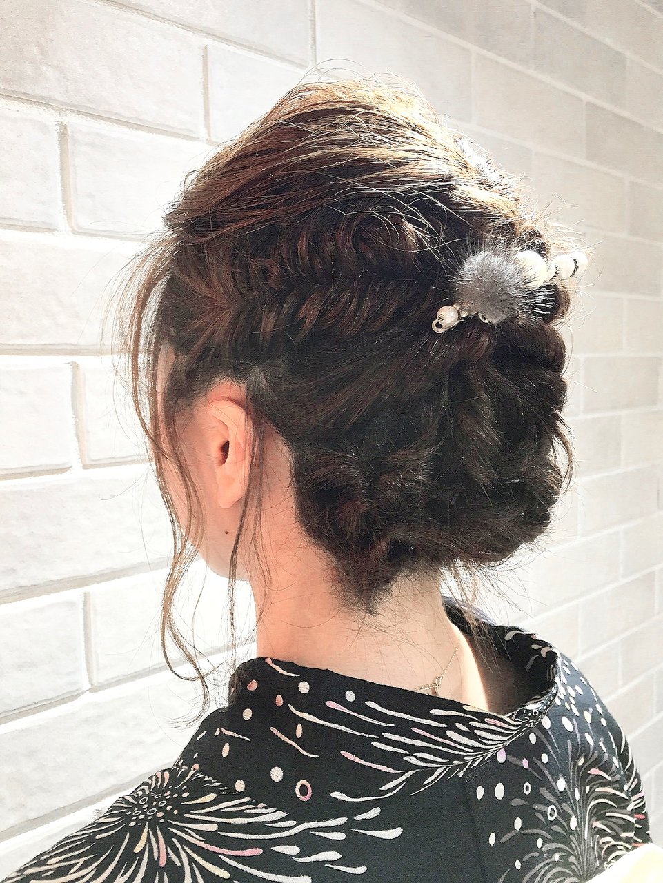 後ろ姿も可愛い＊浴衣＊愛されヘアアレンジ