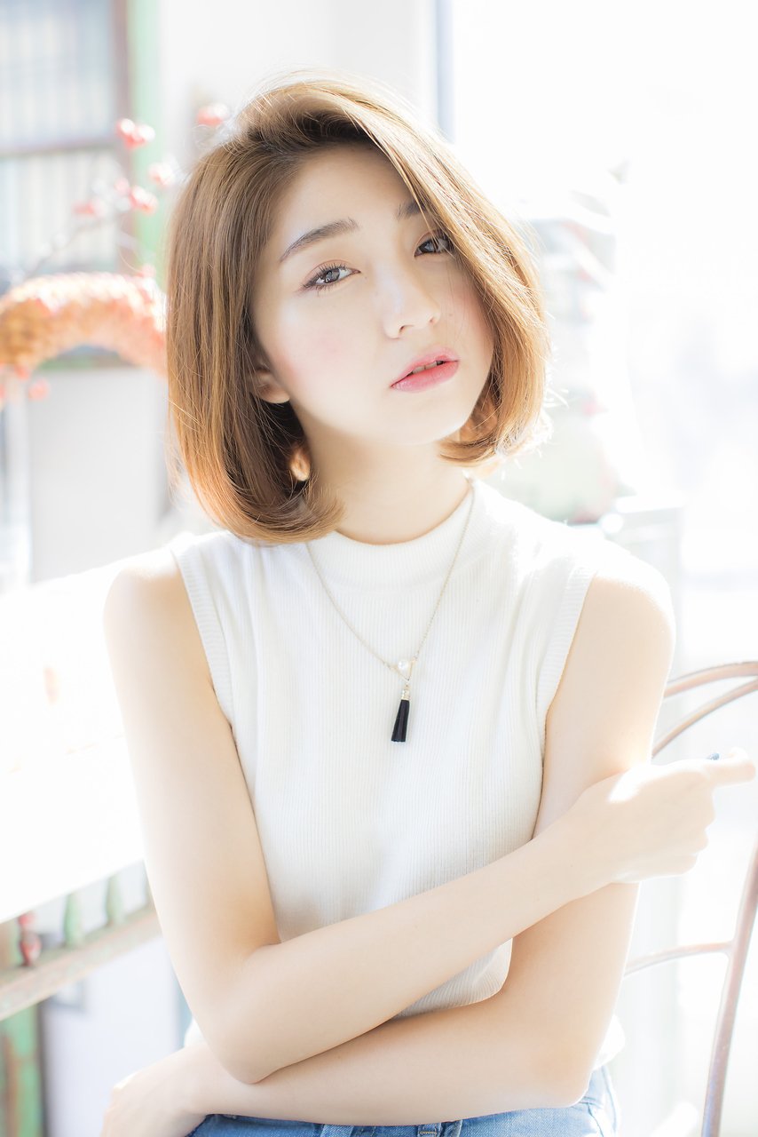 色っぽヘルシー☆大人エアリーボブ[COIFF1RST原宿]im2