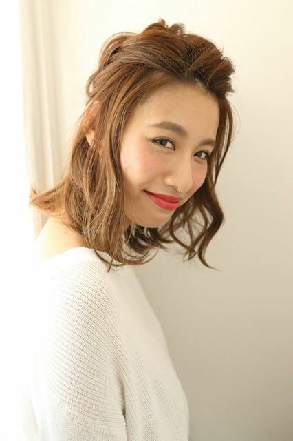 ギザギザ編み込み